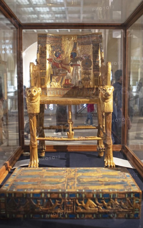 Golden Throne of Tutankhamun