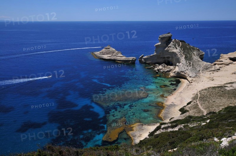 Cape Pertusato in the Bouche de Bonifacio nature park Park