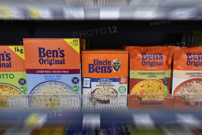 Wipe-Off Sales Shelf Uncle Bens Rice