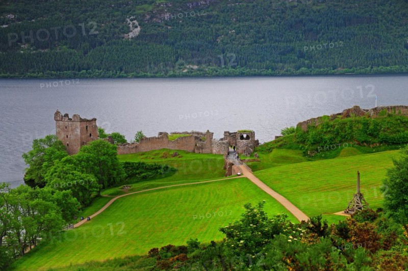 Urquart Castle on Loch Ness