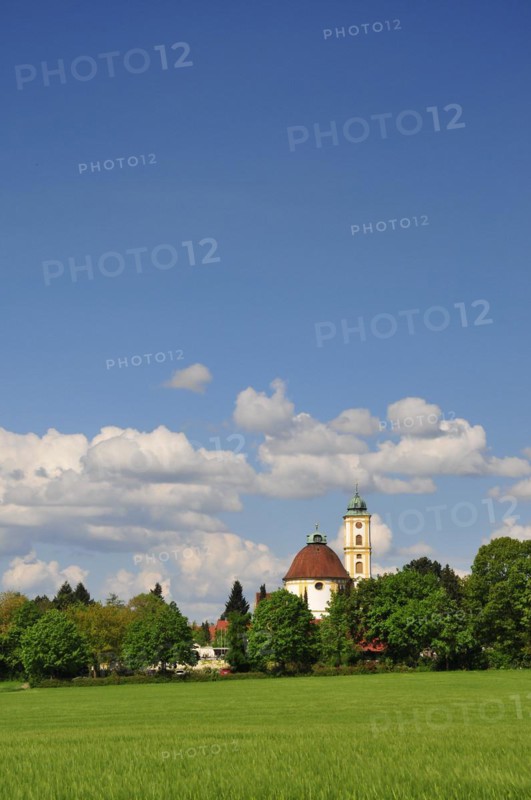 Pilgrimage church Herrgottsruh in Friedberg