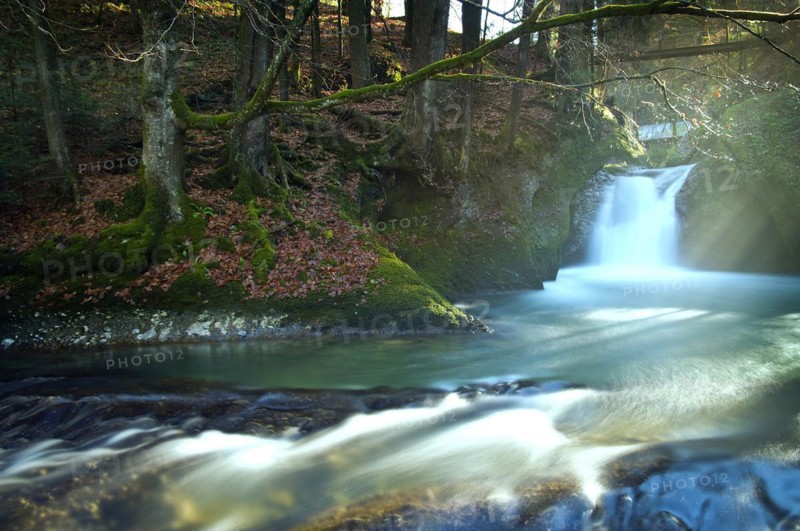 River Argen in the Eistobel