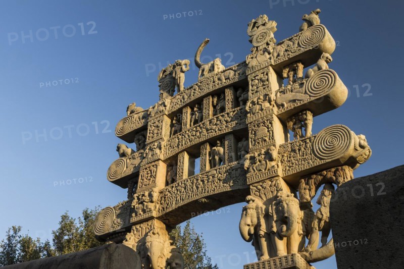 Elaborately carved North Torana