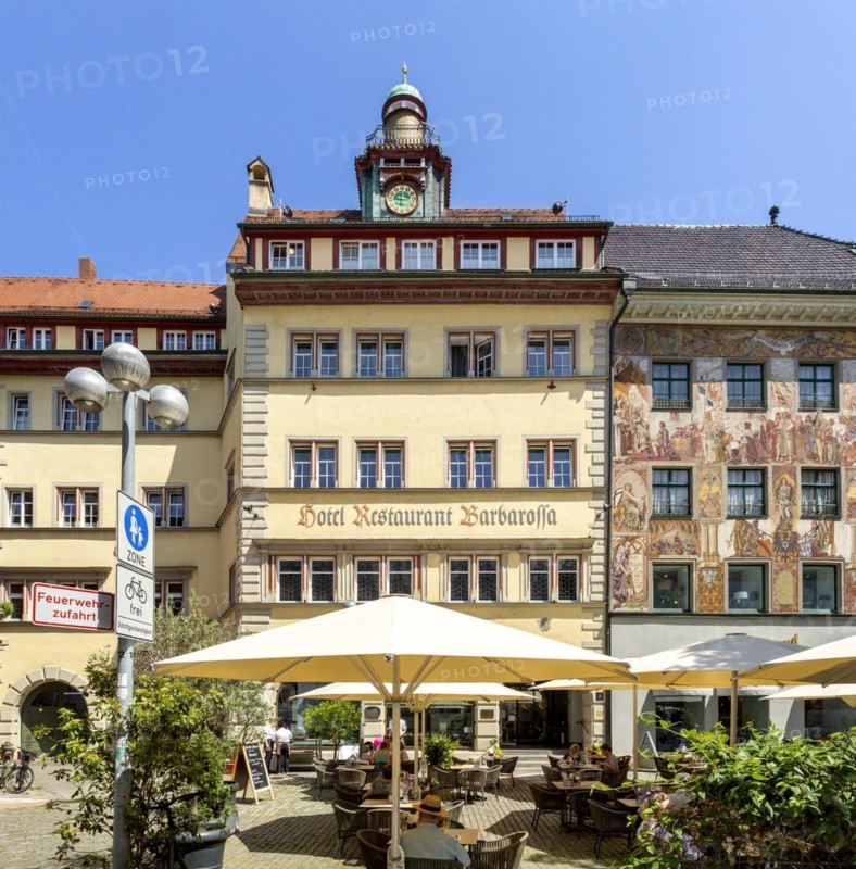 Hotel Barbarossa and Haus Zum Hohen Hafen on Obermarkt