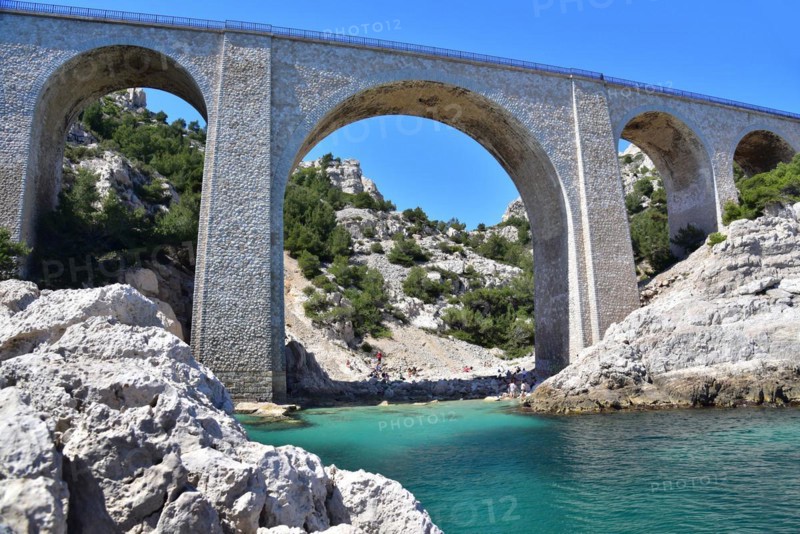 Niolon Viaduct on the Cote Bleue