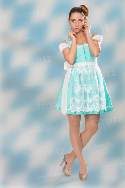 Woman in dirndl