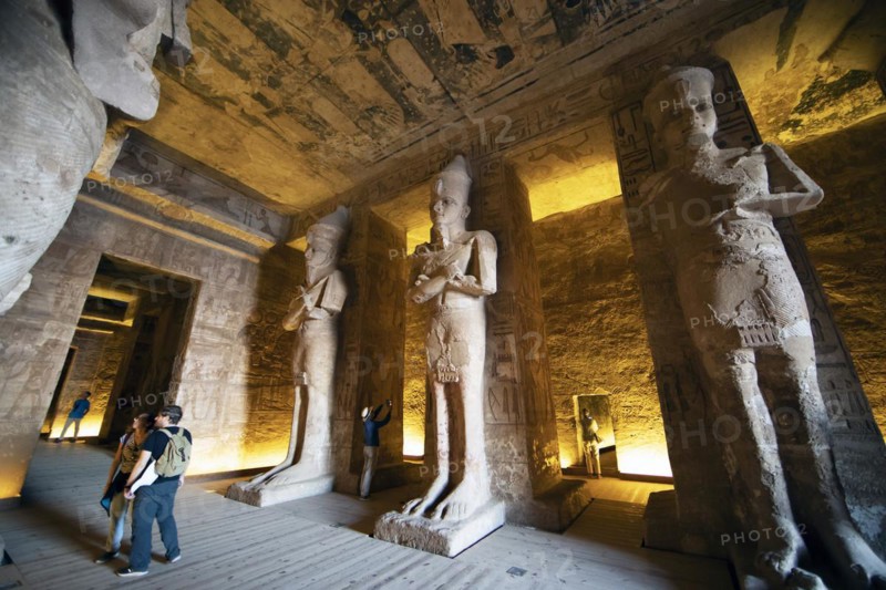Statues of Pharaoh Ramses II