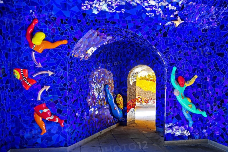 Grotto by Niki de Saint Phalle in the Great Garden