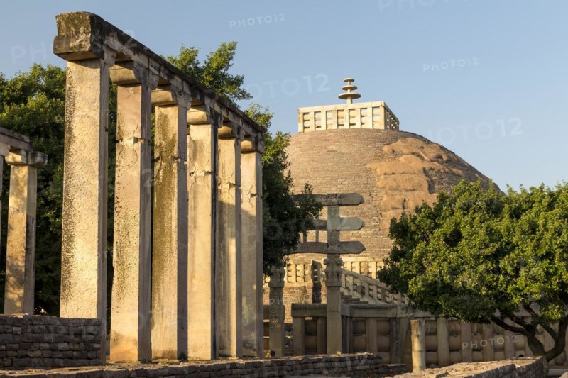 Temple 18 and the Great Stupa