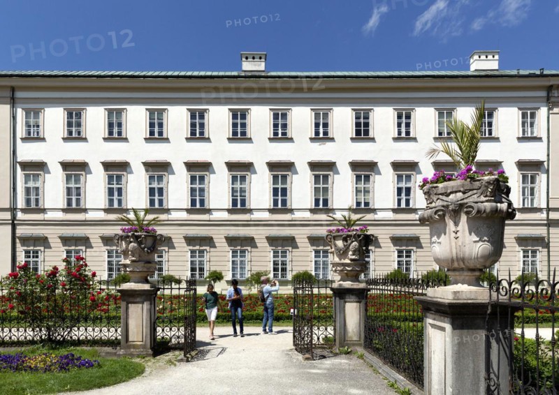 Mirabell Palace with Mirabell Gardens