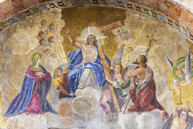 Resurrection of Christ mosaic