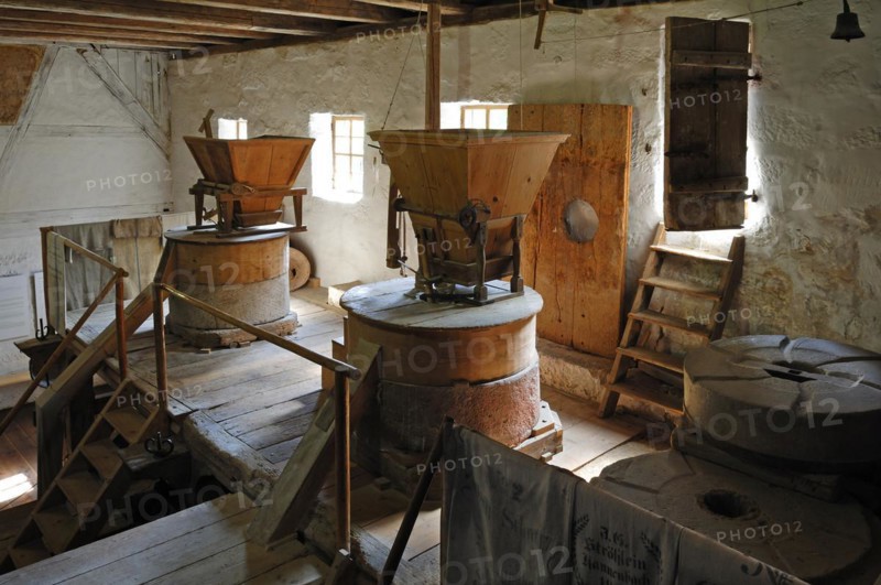 Old mill room in the mill