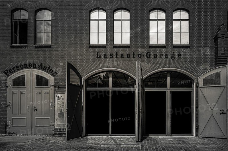 Restored factory halls in the Kulturbrauerei