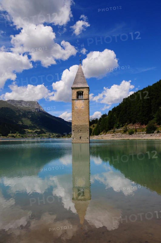 Former church of the municipality of Reschen am See