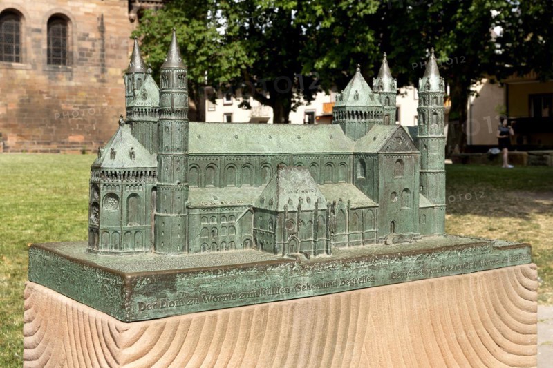 Model of St. Peters Catholic Cathedral