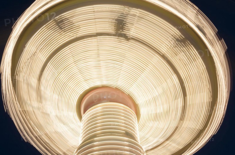 Carousel at night