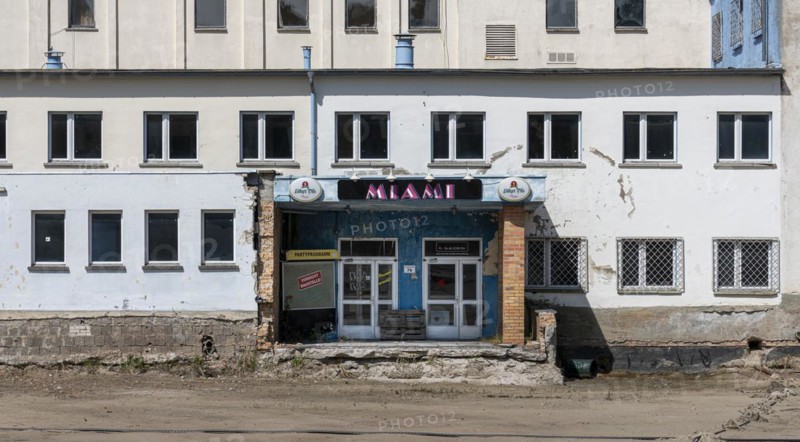 Old and modernised blocks of houses in Prora