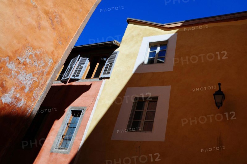 Alley in the Cite Vauban in Briancon