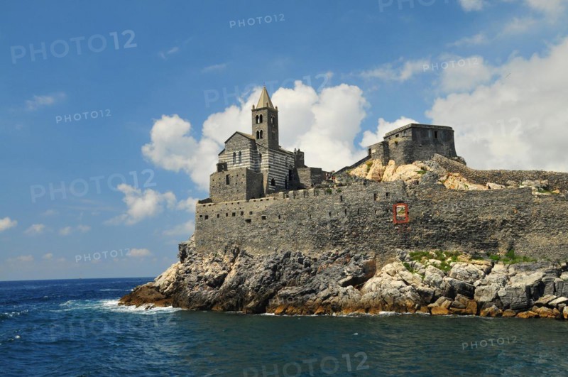 Church of San Pietro in Porto Venere in the Cinque Terre