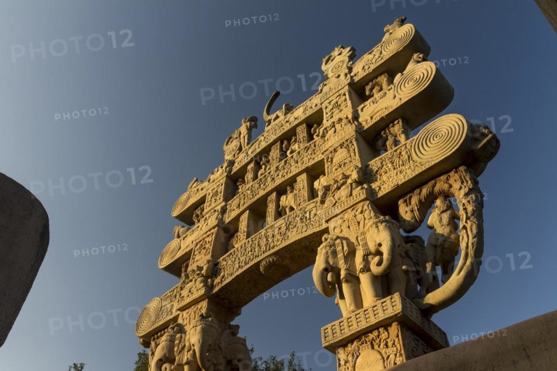 Elaborately carved North Torana