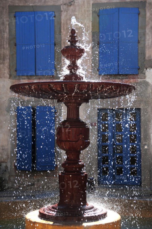 Village fountain