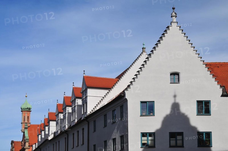 Church of Saint Margaret in the old town of Augsburg