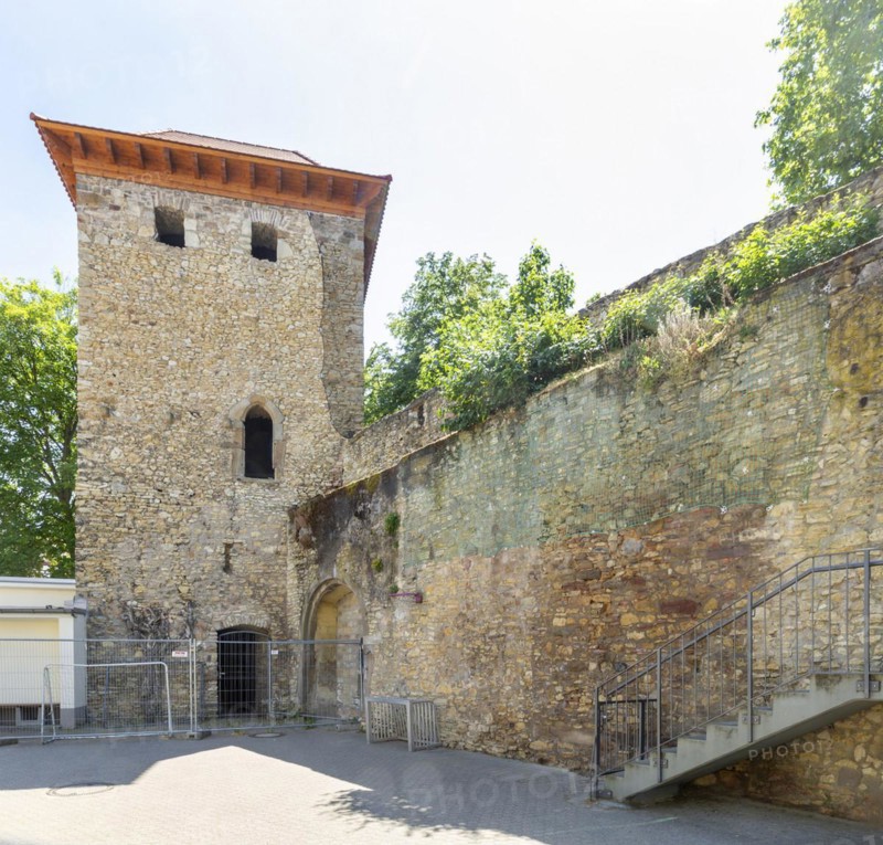 Metzgerturm or Witches Tower of the medieval town fortifications