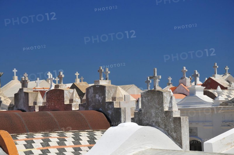 Graves in the cemetery of Bonifacio