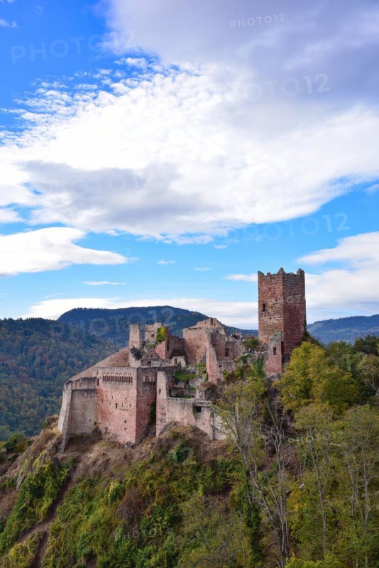 Ruin of the Chateau de Saint-Ulrich