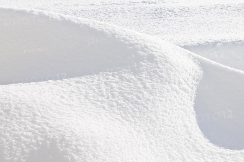 Abstract of snow and light