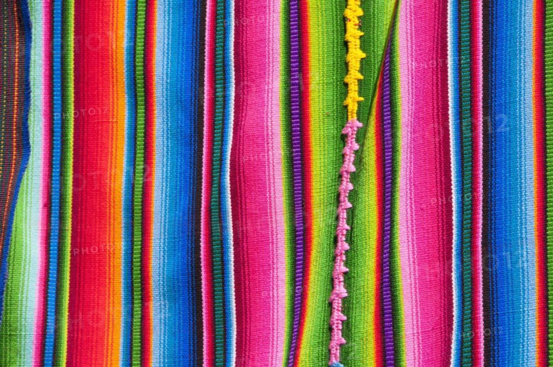 Colorful textiles