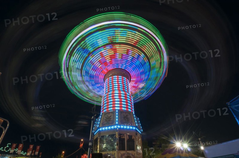 Carousel at night