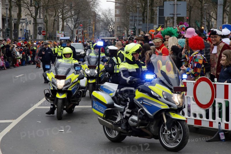 Rose Monday procession in Duesseldorf