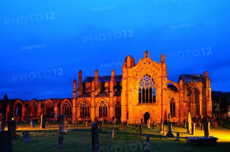 Melrose Abbey Ruin