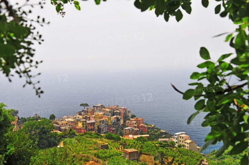 Fishing village Corniglia in the Cinque Terre