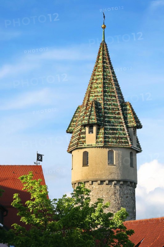 Gruener Turm is a historical sight in the city of Ravensburg. Ravensburg