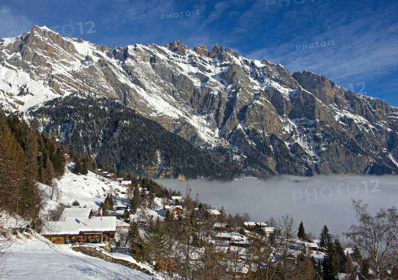 The hamlet of Mayens de Chamoson