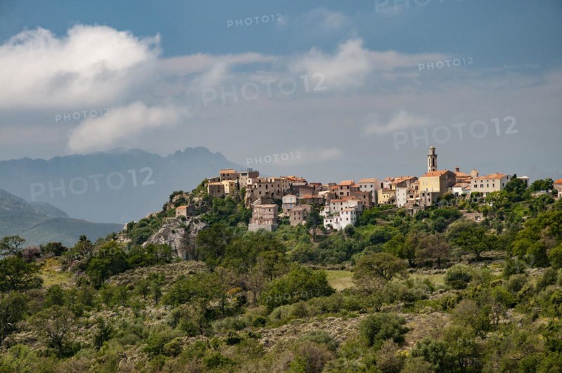 Montemaggiore in the municipality of Montegrosso in northern Corsica