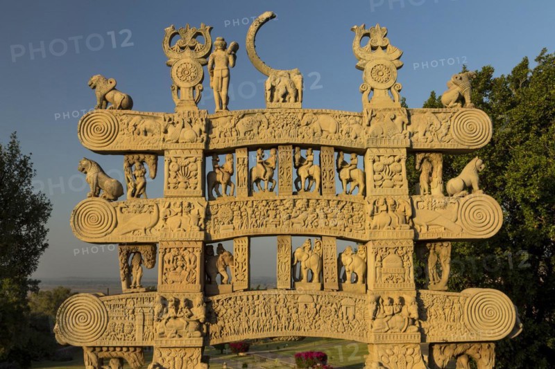 Elaborately carved North Torana