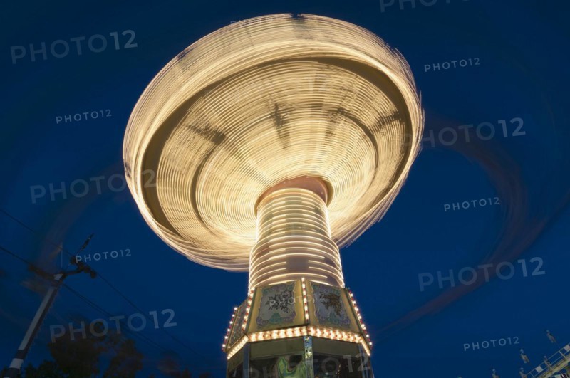 Carousel at night