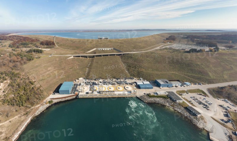 Consumers Energys pumped storage hydroelectric plant on Lake Michigan