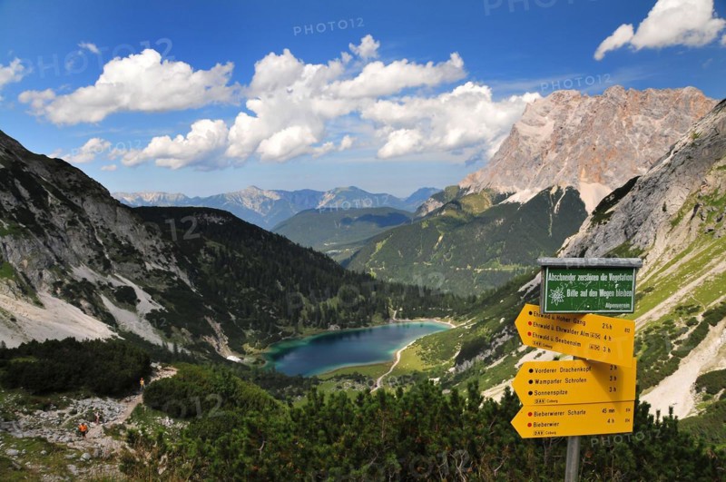 Hiking at the Sebensee
