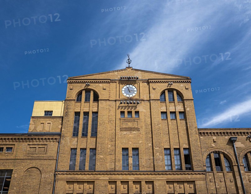 Restored factory halls in the Kulturbrauerei