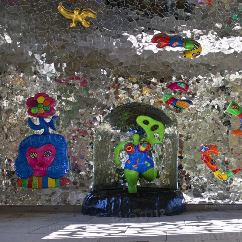 Grotto by Niki de Saint Phalle in the Great Garden