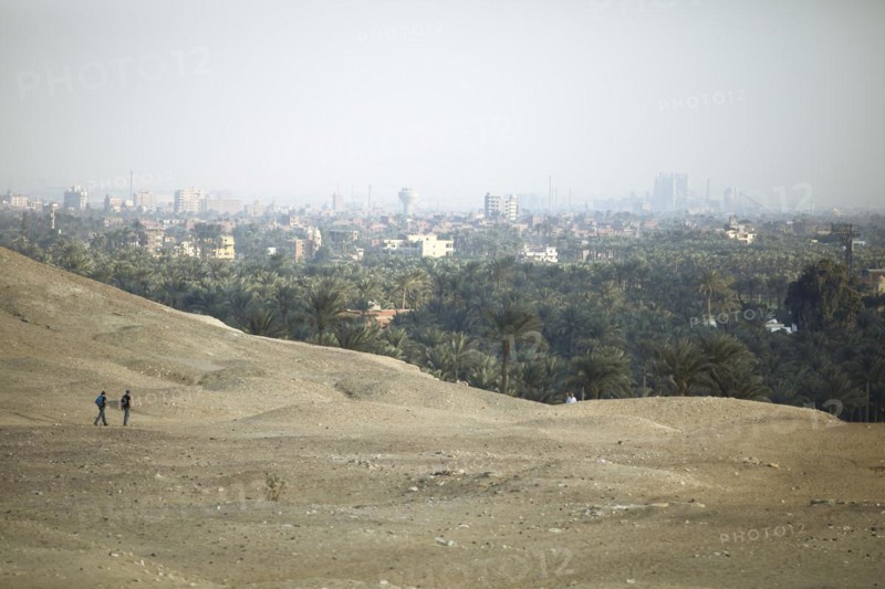 Desert of the Sakkara necropolis