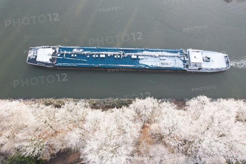Aerial view Rhine-Herne Canal