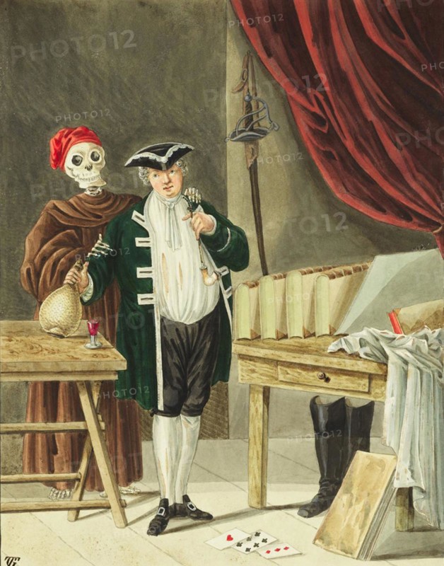Der Tod kommt zum Studenten