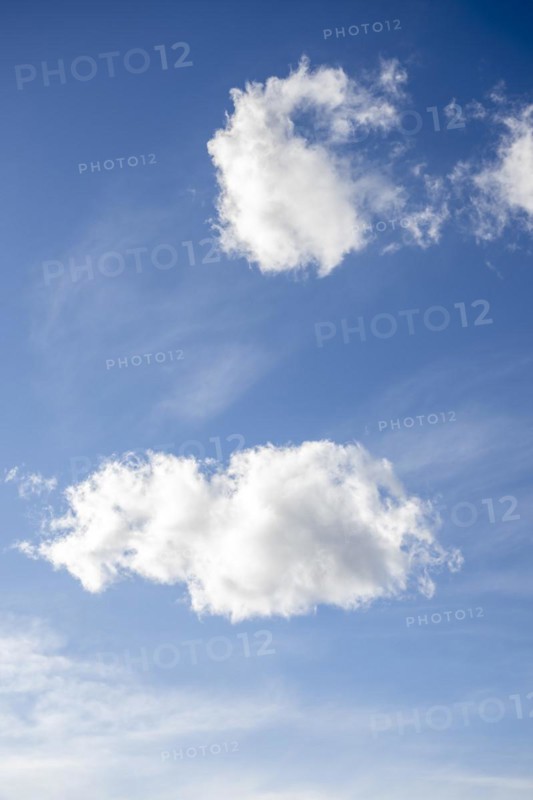 Blue cloudy sky