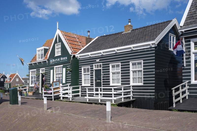 Historic village scene at Havenbuurt
