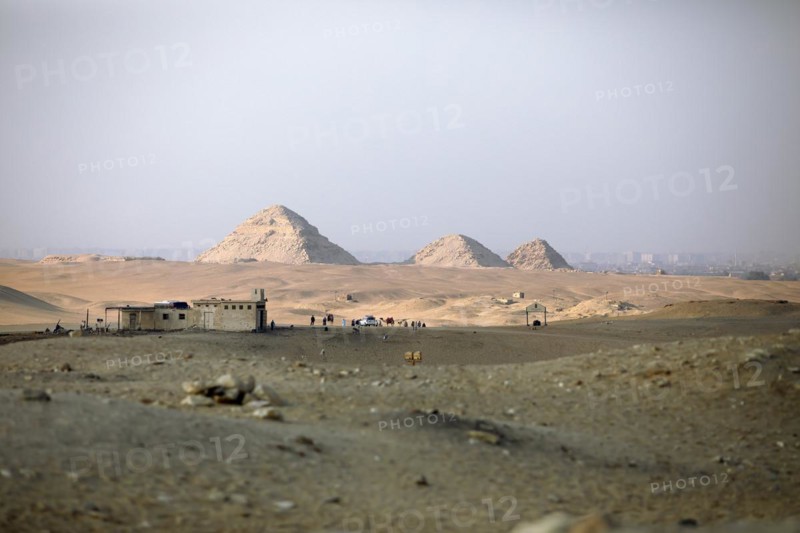 Pyramids at the necropolis of Sakkara
